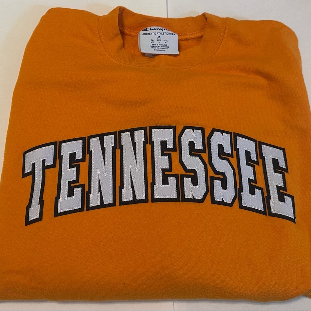 Champion Orange Tennessee Sweater